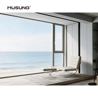 Ventanas y Puertas de Aluminio para Proyectos Residenciales, Ventana Abatible de Aluminio con Rotura de Puente Térmico y Vidrio Low-E