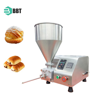 Nueva máquina de llenado de crema de hojaldre para panadería con fácil operación para rellenos de frutas y leche - Product Image 6