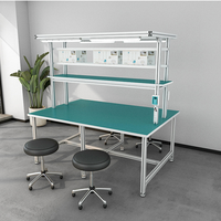 En gros Fabricant Professionnel ESD Banc De Travail Électronique Atelier Table De Travail Outil De Travail Mobile
