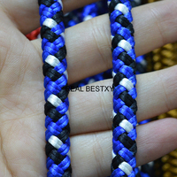 Moda yaklaşık: 8mm çok renkli naylon ipliklerini halat kordonlar bilezikler takı DIY yapma naylon şeritler bulgular dizeleri
