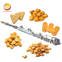 Ligne de production industrielle automatique continue de biscuits digestifs, de biscuits à la crème, de fabrication de biscuits, de cuisson, machine à faire des bretzels