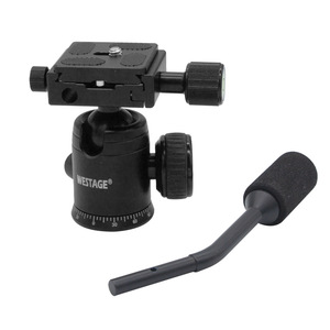Westage <b>Panoramic</b> Tripod Head With Handle 360 Degree Rotation For Dslr <b>Camera</b> And Phone Photography - Product Image 4