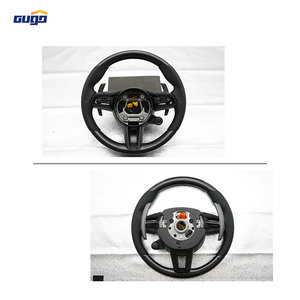 Volant de voiture en cuir et fibre de carbone GUGO Luxury à 3 branches pour <span class=keywords><strong>Porsche</strong></span> <span class=keywords><strong>911</strong></span> (992) 2020+ Résistance aux UV/à la corrosion Garantie de 2 ans - Product Image 3