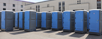 Chine Armoire de toilette en plastique HDPE Portable Pot Toilette Unité de salle de bain portable Douche et toilettes