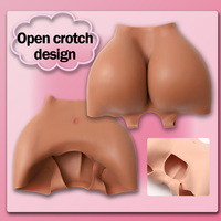 Culotte gainante en silicone pour femme, rehausseur de fesses, sous-vêtement rembourré pour hanches, pour travestis