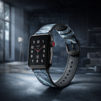 Nouveaux produits 2026 : Montre de luxe pour homme compatible Apple Watch Ultra 2, bracelets en cuir, vente flash pour bracelets Apple Watch