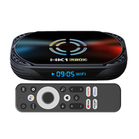 Nouvelle Box TV Android 14 AI HK1 RBOX X50 2025 – Smart TV Box S905X5M 4 Go 128 Go Wi-Fi 2.4G/5Ghz Wifi6 1000M 4K – Mini Décodeur Fire TV Stick