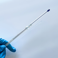 Customizable Blue Liquid Thermometer with Glass Joint for Chemical Laboratories OEM & ODM Supported
