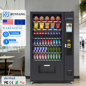 Máquina Expendedora de Alimentos y Bebidas con Pantalla Táctil de 10.1 Pulgadas, Método de Pago Automático Personalizable y Envío Rápido - Product Image 1