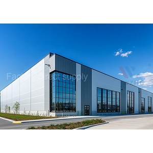 Edificio de Estructura de Acero Industrial, Taller de Gran Envergadura de Alta Resistencia, Interior sin Columnas para Soldadura y Corte Industrial - Product Image 2