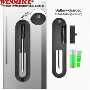 Neues aktualisiertes SH253D kabelloses Bluetooth-Grill-Grill-Fleisch thermometer mit Ladegerät - Product Image 6