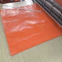 Sacs en polyéthylène LDPE transparents imprimés avec logo personnalisé, pour chaussures et vêtements, emballage résistant à l'humidité, pochette autoportante, impression offset