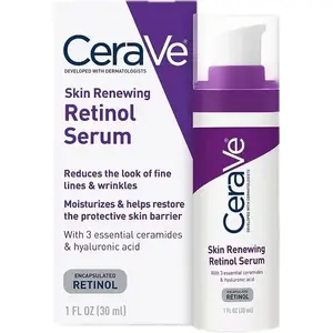 Label pribadi cerav Perawatan Kulit Wajah anti Jerawat serum Wajah retinol pelapisan Hyaluronic Vitamin B5 grosir