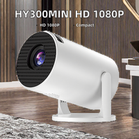 Projecteur sans fil HY300mini HD 1080P, lampe LED, cinéma maison, écran de mise en miroir, projecteur Cannon Y200