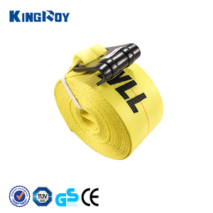 Correa de Amarre de Carga de Poliéster de Alta Resistencia Fabricada en Vietnam, 1000 mm, 4 Pulgadas, Gancho Plano de 3 Pulgadas, Resistencia a la Rotura de 16200 Libras, ISO - Product Image 6