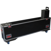 Valise de transport TV avec roues, cadre en aluminium, mousse EVA antichoc, étanche IP67, logo personnalisé, couleur personnalisable, taille et poids ajustables, légère
