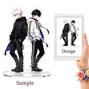 WEIMEI TOY Présentoirs en acrylique personnalisés Anime, conception professionnelle, impression UV double face, accessoires IP pour le soutien des fans de célébrités, cadeau - Product Image 1
