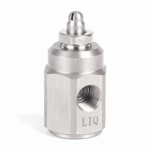 Boquilla Atomizadora de Aire BIM de Acero Inoxidable con 2 Entradas para Eliminación de Polvo y Refrigeración, Sector de 18 Grados, Paso de 0.05, Longitud de 21mm - Product Image 3