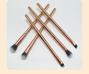 OEM /ODM, <span class=keywords><strong>precio</strong></span> al por mayor, brocha de maquillaje de nuevo estilo, juego de 5 piezas, herramienta de belleza profesional personalizada - Product Image 4