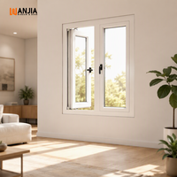 Jendela Kusen Vinyl Hemat Energi untuk Rumah Tinggal dengan Isolasi Kaca Low-E dan Kusen PVC