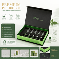 Caja de Regalo de Cartón Rígido con Cierre Magnético para Aceite de Oud, Loción, Suero, Péptidos, con Inserto de Espuma EVA Personalizado