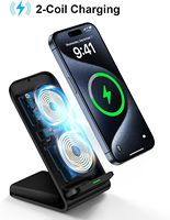 Support de charge rapide sans fil pour téléphone, chargeur sans fil pour téléphones portables