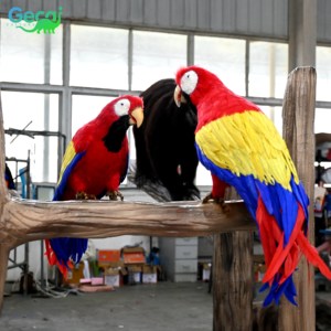 <span class=keywords><strong>Parque</strong></span> de atracciones Gecai Animal al aire libre Modelo <span class=keywords><strong>Loro</strong></span> Fábrica para <span class=keywords><strong>parque</strong></span> temático - Product Image 2