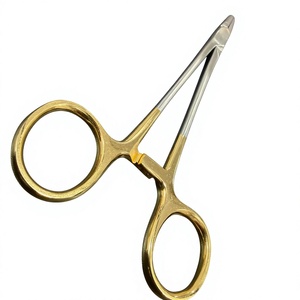 ชุดเครื่องมือผ่าตัดแบบใช้มือ Mayo Hegger Needle Holder ด้ามจับสีทอง ได้รับการรับรองมาตรฐาน ISO13485 สำหรับการผ่าตัดทั่วไป - Product Image 4