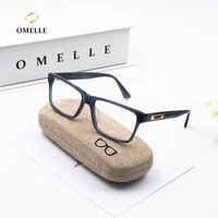 Lunettes optiques note 70 pour hommes, monture mixte en Vogue, vente en gros, toutes assorties, 2021