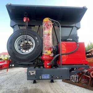 Tengyun รถกึ่งพ่วงสำหรับงานหนักตัวถังเหล็กความแข็งแรงสูงน้ำหนัก> 30000กก. น้ำหนักบรรทุก10 + ปีผู้ผลิตการทำเหมืองโดยผู้เชี่ยวชาญ - Product Image 6