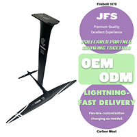 Aile avant Factory Carbon Axis Foil Fireball 1350 pour SUP Foil, Hydrofoil, Efoil, Wing Foil, Pompe Hydrofoil, Kite Surfing