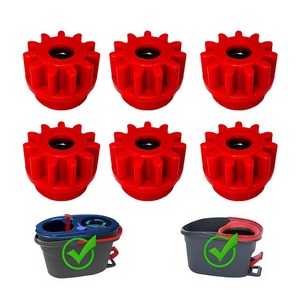 Rodamiento de Repuesto para <span class=keywords><strong>Pedal</strong></span> de Cubeta de Mopa Giratoria Compatible con Sistemas O-Cedar/<span class=keywords><strong>Vileda</strong></span>, Engranaje de Rodamiento Unidireccional, Piezas de Reparación - Product Image 1