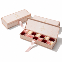 Boîtes d'emballage personnalisées en carton ondulé pour le transport de fleurs fraîches, emballages de bouquets de roses, boîtes en carton pour fleurs