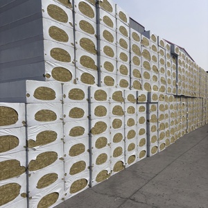 घर की छत पर आग-प्रूफ कमरे में 1.2 मीटर की लंबाई के साथ रॉक ऊन बोर्ड. रॉकऊन कठोर इन्सुलेशन - Product Image 5