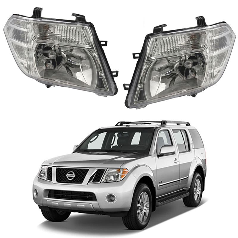 Coque De Phare Transparente Pour Nissan Navara D40 2005-2015 - Remplacement Lentille, Protection Anti-UV, Droite/gauche