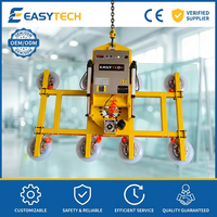 2026 Easytech OEM Ventouse rotative professionnelle pour verre, pour installations lourdes, avec double grue et pompe à ciment et acier