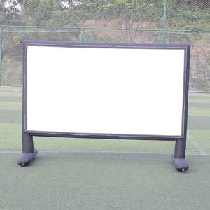 SAYOK, pantalla <span class=keywords><strong>de</strong></span> proyector <span class=keywords><strong>de</strong></span> película inflable <span class=keywords><strong>de</strong></span> 100 pulgadas, 9,6 pies, para pantalla <span class=keywords><strong>de</strong></span> película duradera para interiores y exteriores, sin necesidad <span class=keywords><strong>de</strong></span> seguir inflando - Product Image 5