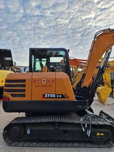 Excavatrice électrique Sany SY55, haute efficacité, sûre et fiable, matériel et équipement de construction d'occasion vendu à bas prix - Product Image 2