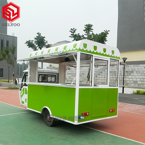 Camion de nourriture mobile motorisé, chariot à hot-dogs, pizza, hamburgers, <span class=keywords><strong>tricycle</strong></span> électrique, chariot de nourriture - Product Image 5