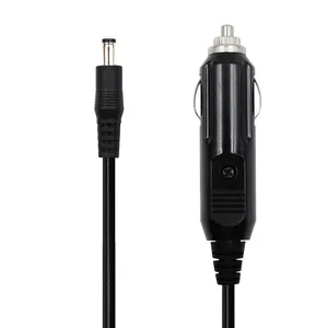 Adaptador de cable de extensión de carga rápida para coche con luces Led, Cable de encendedor Usb con carga eléctrica para cigarrillos