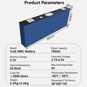 Batería prismática Starmax Calb 3.7V 177 187AH 218Ah 195Ah Nmc, batería de iones de litio Calb Ncm de 3.7V para vehículos DIY - Product Image 3