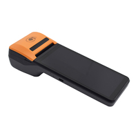 Android POS с сенсорным экраном 5,5 дюймов, Android OS и Dual SIM 4G LTE, Wi-Fi, Bluetooth, GPS, 58 мм, принтер для чеков и этикеток