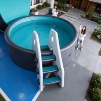 Piscine gonflable portable de grande taille, nouvelle conception 2026, sur mesure, haute qualité, pour l'été