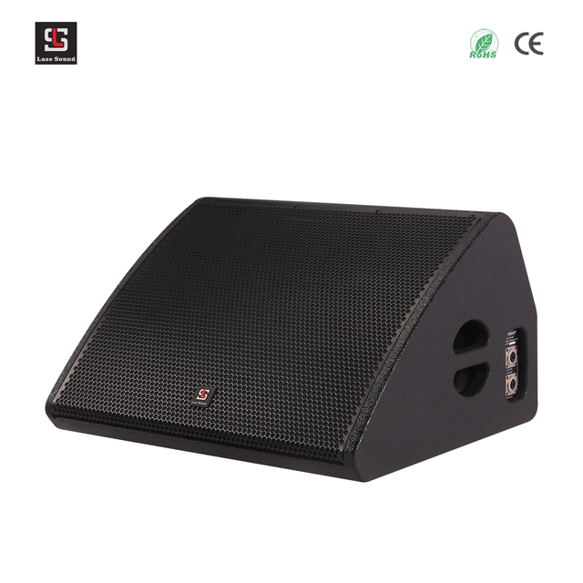 TFS-560M Dual 12 Inch Active Stage Monitor Speaker Professional Live Sound Audio System with Built-in Germany DSP FIR 1600W