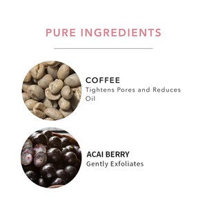 Gommage éclaircissant <span class=keywords><strong>bio</strong></span> pour le visage à la <span class=keywords><strong>pulpe</strong></span> <span class=keywords><strong>d</strong></span>'açai Crème douce exfoliante qui resserre les pores contrôle la brillance de l'huile uniformise le teint - Product Image 3
