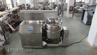 Machine automatique de fabrication de mayonnaise en acier inoxydable de qualité alimentaire avec ligne de remplissage et de bouchage