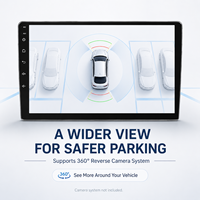 YB TS18 Android 13 Autoradio GPS Navigation Intégrée CarPlay Sans Fil Aide au Recul Écran IPS Boîtier en Aluminium Universel