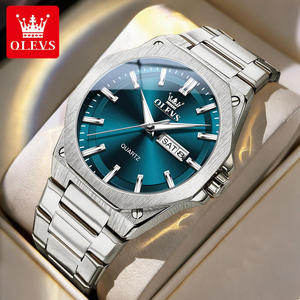 Reloj de Lujo 3733 con Logotipo Personalizado de Fábrica, Diseño a Medida, Resistente al Agua, Logotipo Personalizado OEM, Reloj de Cuarzo Clásico, Elegante y Ejecutivo para Hombre - Product Image 2