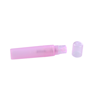 Flacon de parfum en plastique mat de luxe 5ml 8ml 10ml, emballage cosmétique givré, vaporisateur de brume hydratante pour le visage