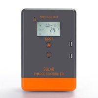 Contrôleur de charge solaire MPPT 20A 30A 40A 12V/24V Auto avec protection IP30 pour systèmes à tension PV max. 100V - POW-Keeper
